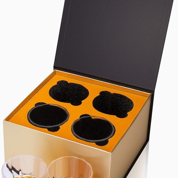 Crystal whisky glass set of 4 - Picture 8 of 10